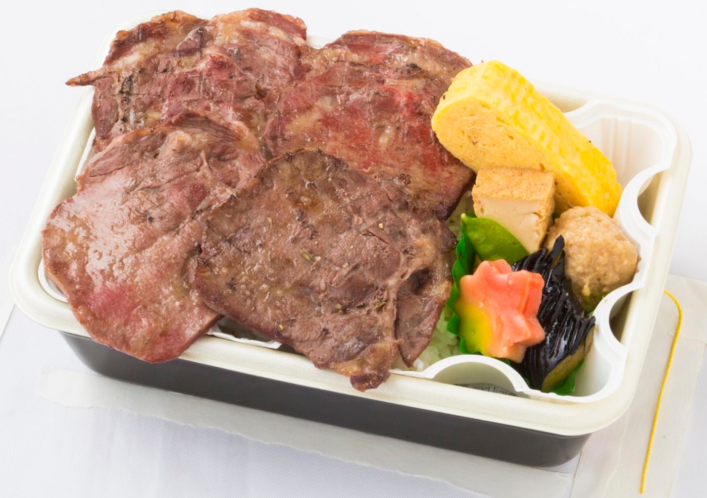 【蒸気で温か】牛タン弁当