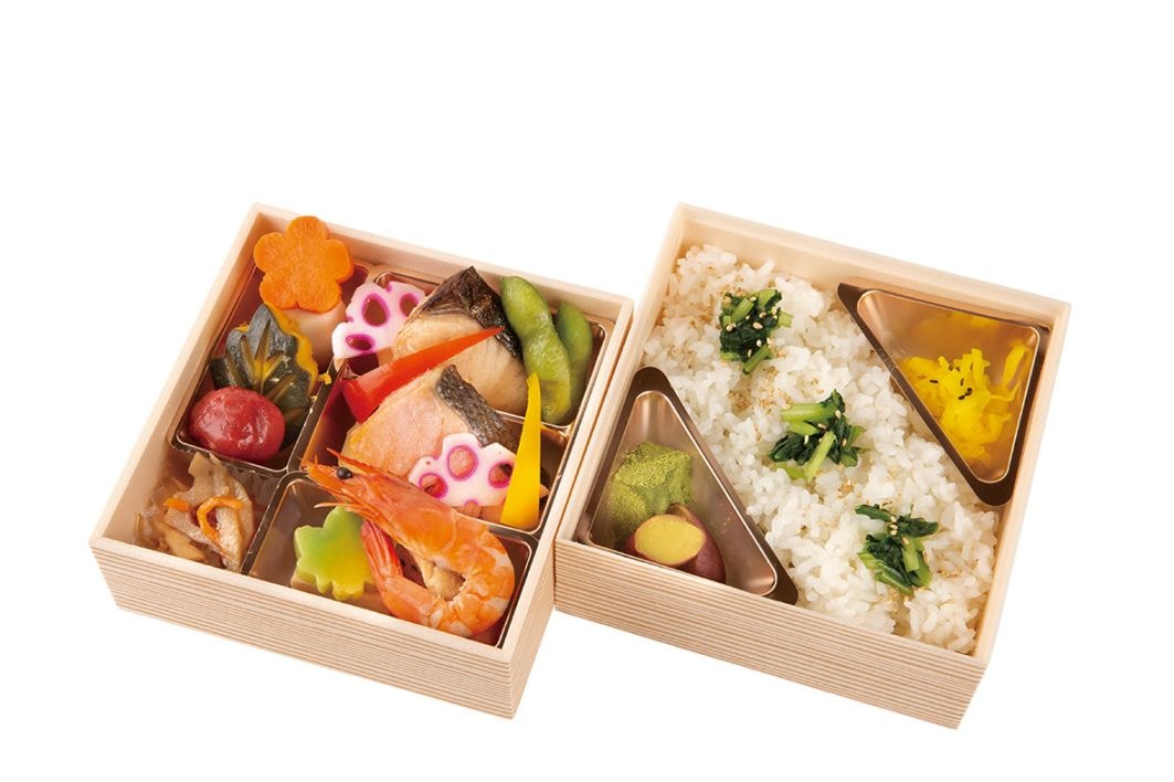 鰆幽庵焼と鮭塩焼きのあじわい弁当