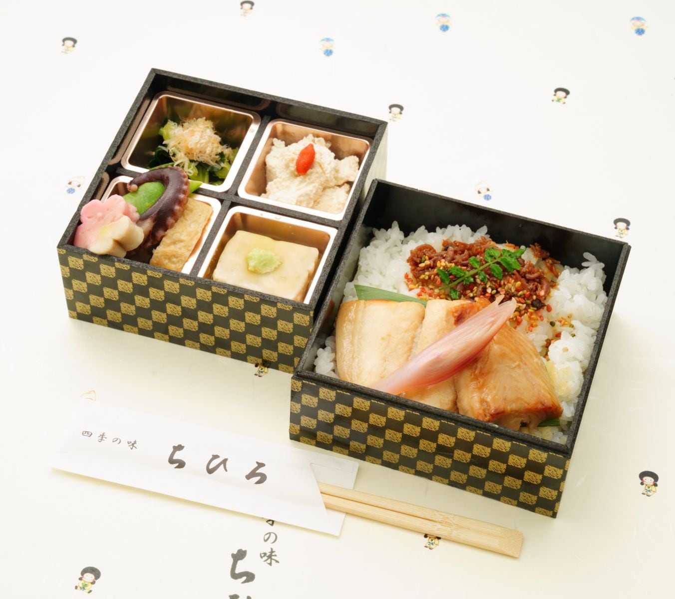 カレイ幽庵焼きのお弁当