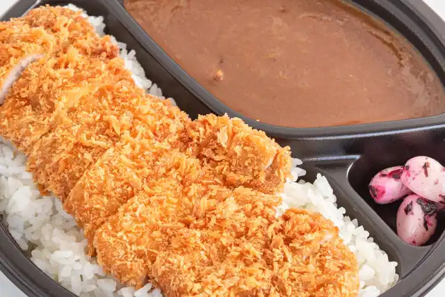 黒耀のロースカツカレー弁当(無料お茶なし)