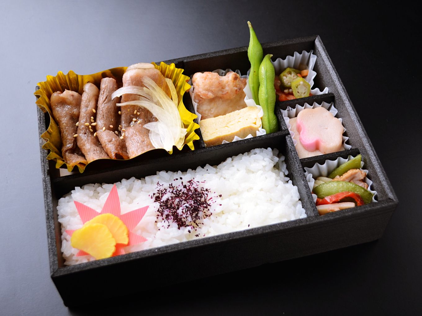 和牛ロースの焼きしゃぶ弁当【製薬・医療機器メーカー様限定弁当】