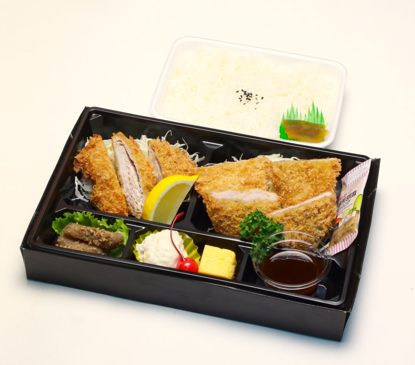 ヒレ2枚とミルフィーユかつ