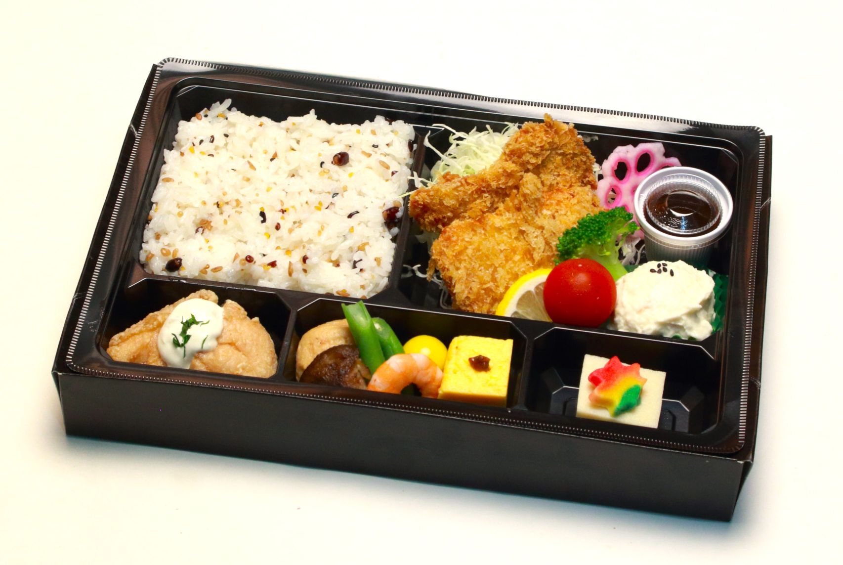 マグロかつ2枚弁当