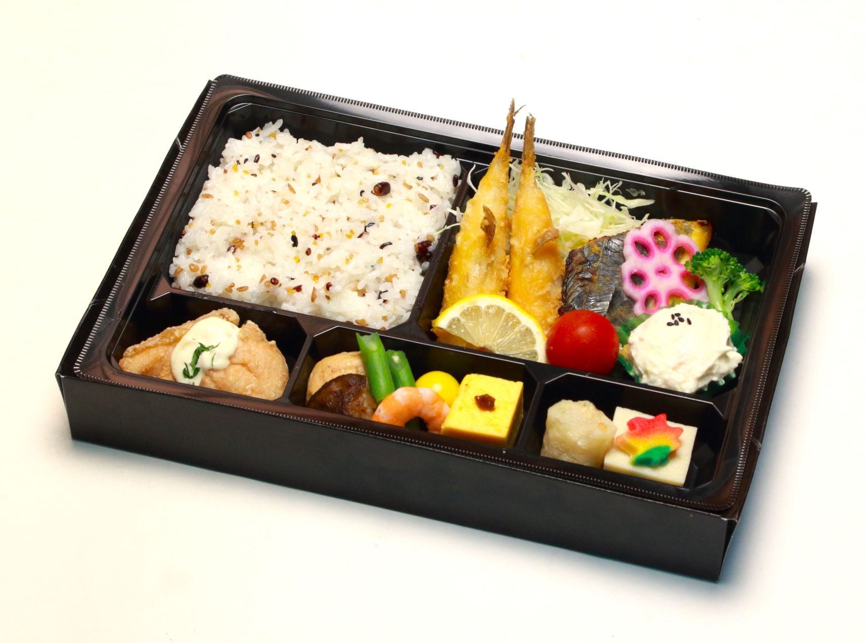 鰆西京焼きとフグから弁当