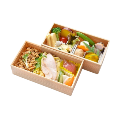 鶏そぼろとスモークチキン御膳