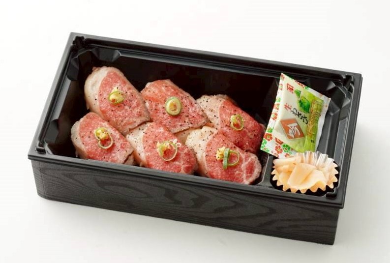 黒毛和牛極上赤身肉寿司(6貫)