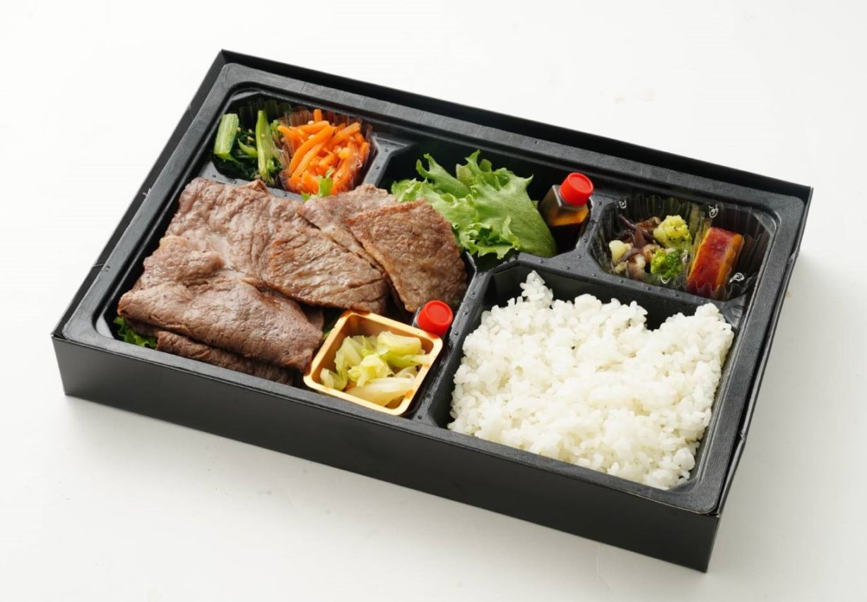 【食神苑謹製】大判赤身＆上カルビ弁当