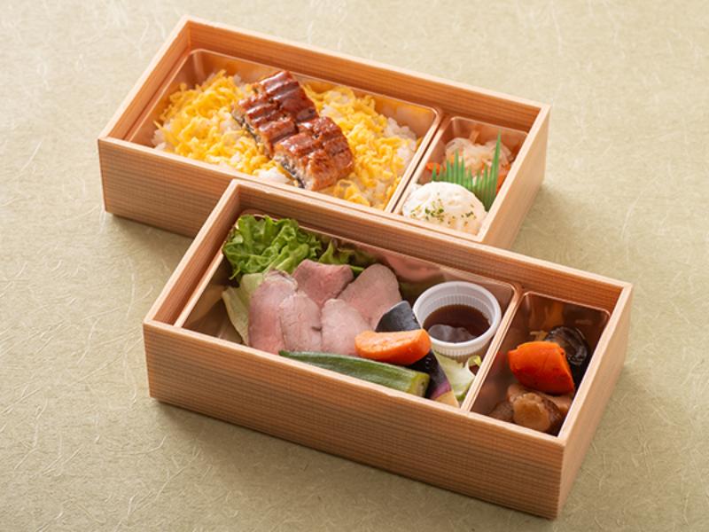 鰻重＆ローストビーフの豪華二段御膳