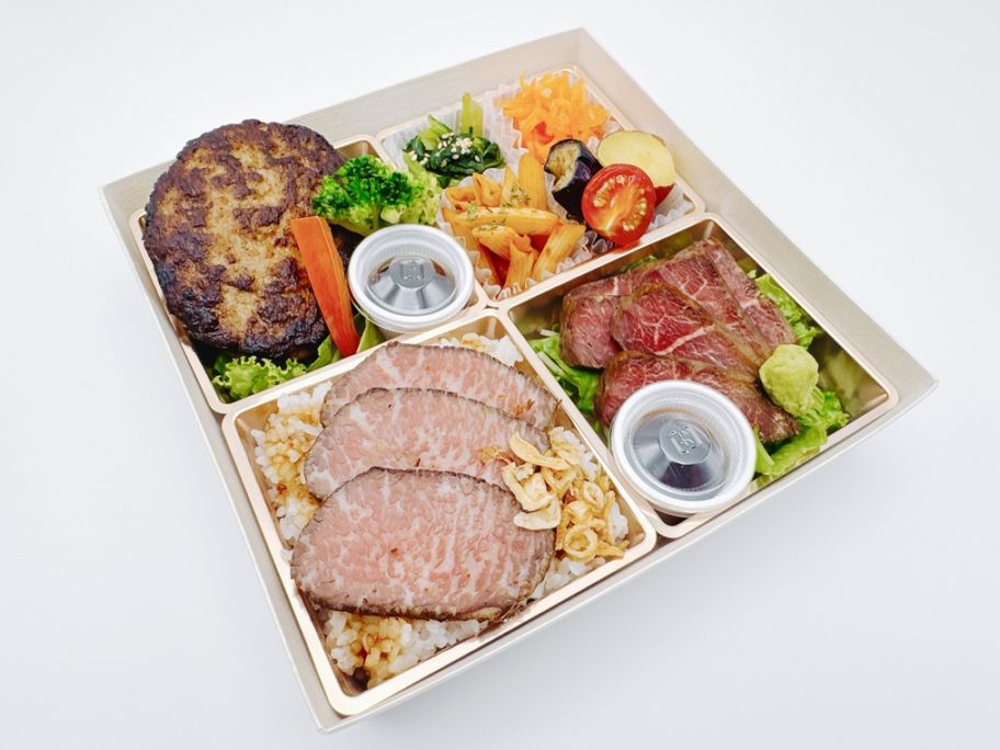 べジラブBOX（牛ハラミステーキ＆黒毛和牛ローストビーフ）