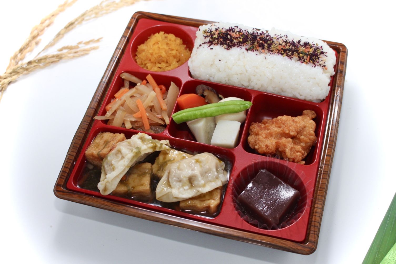 【定番】揚げ餃子 ～岩海苔の餡をかけて～