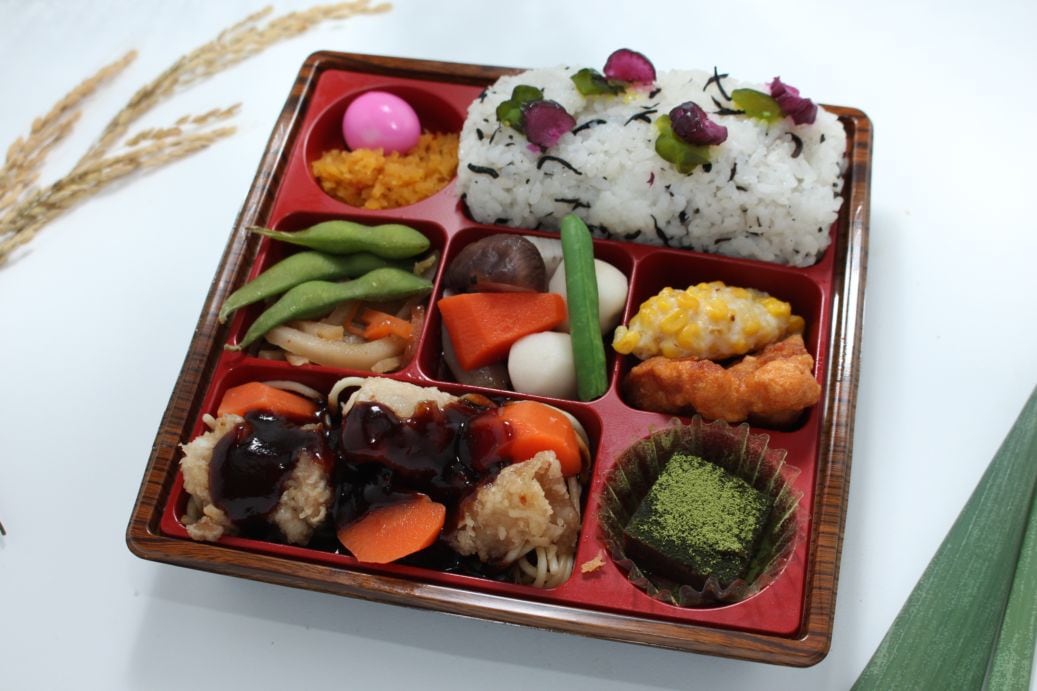 【特製】味噌カツから揚げ[ひじきごはん]