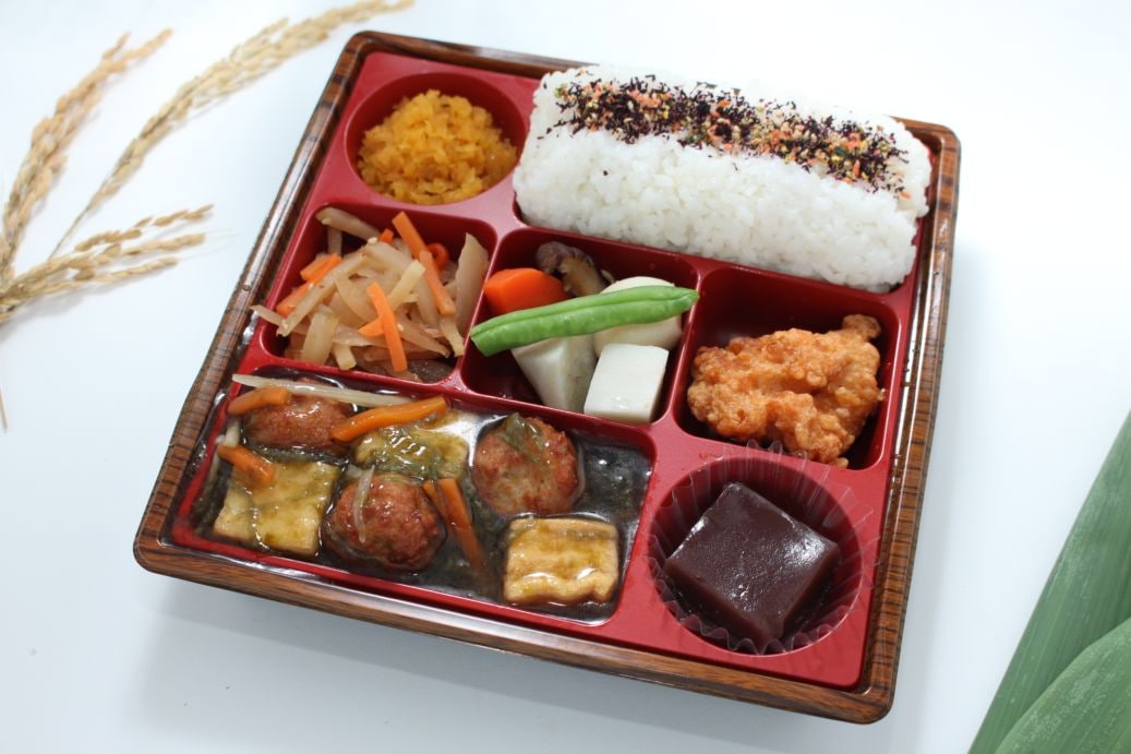 【定番】肉団子～岩海苔の餡をかけて～