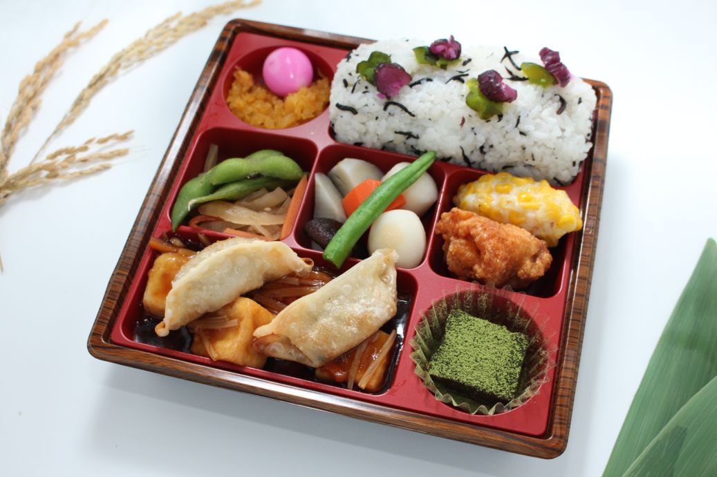 【特製】揚げ餃子甘酢餡 [ひじきごはん]