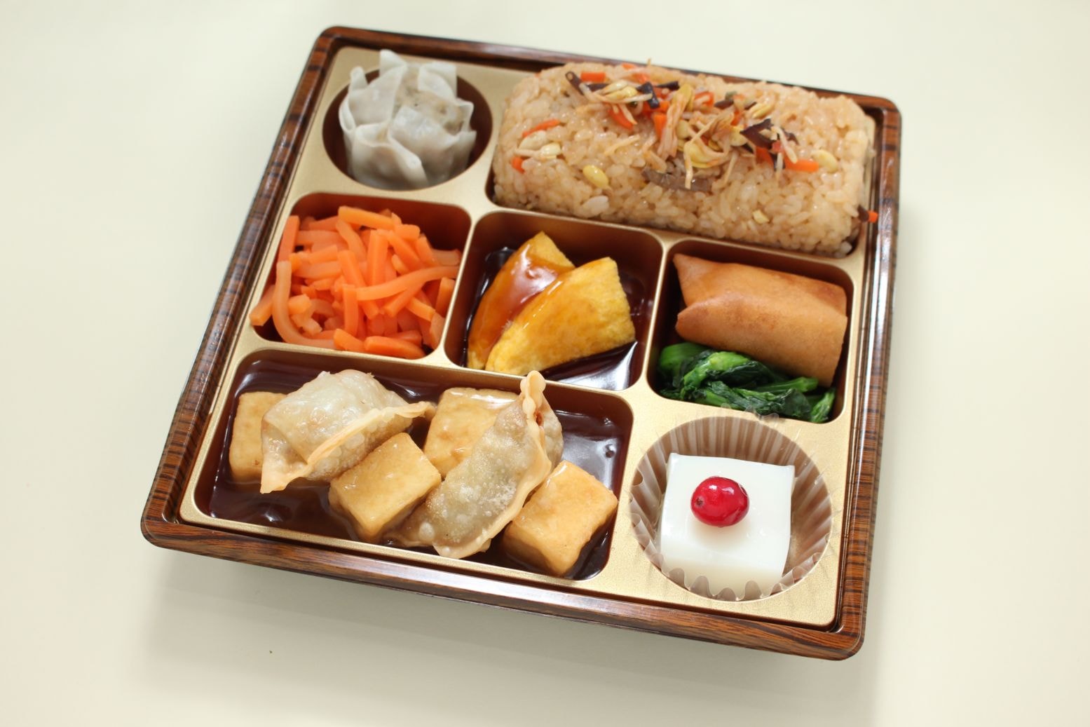 【寿】揚げ餃子～特製中華あんかけ～ [中華風まぜご飯]