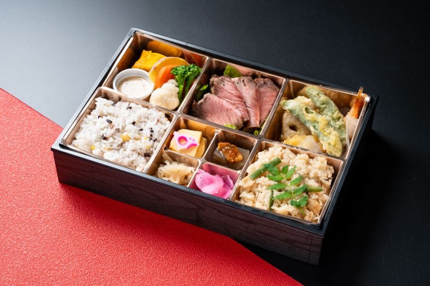 ローストビーフ御膳（雑穀米）