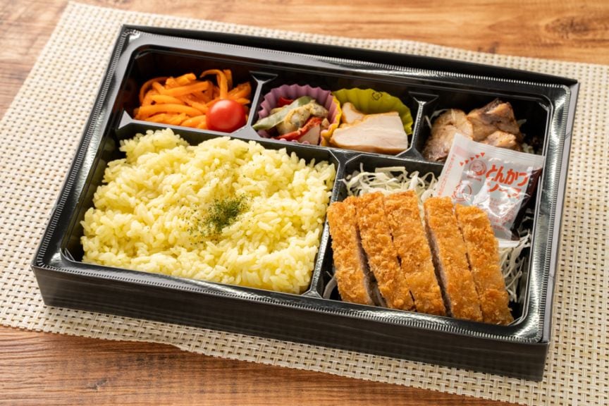 ビストロ風とんかつ弁当
