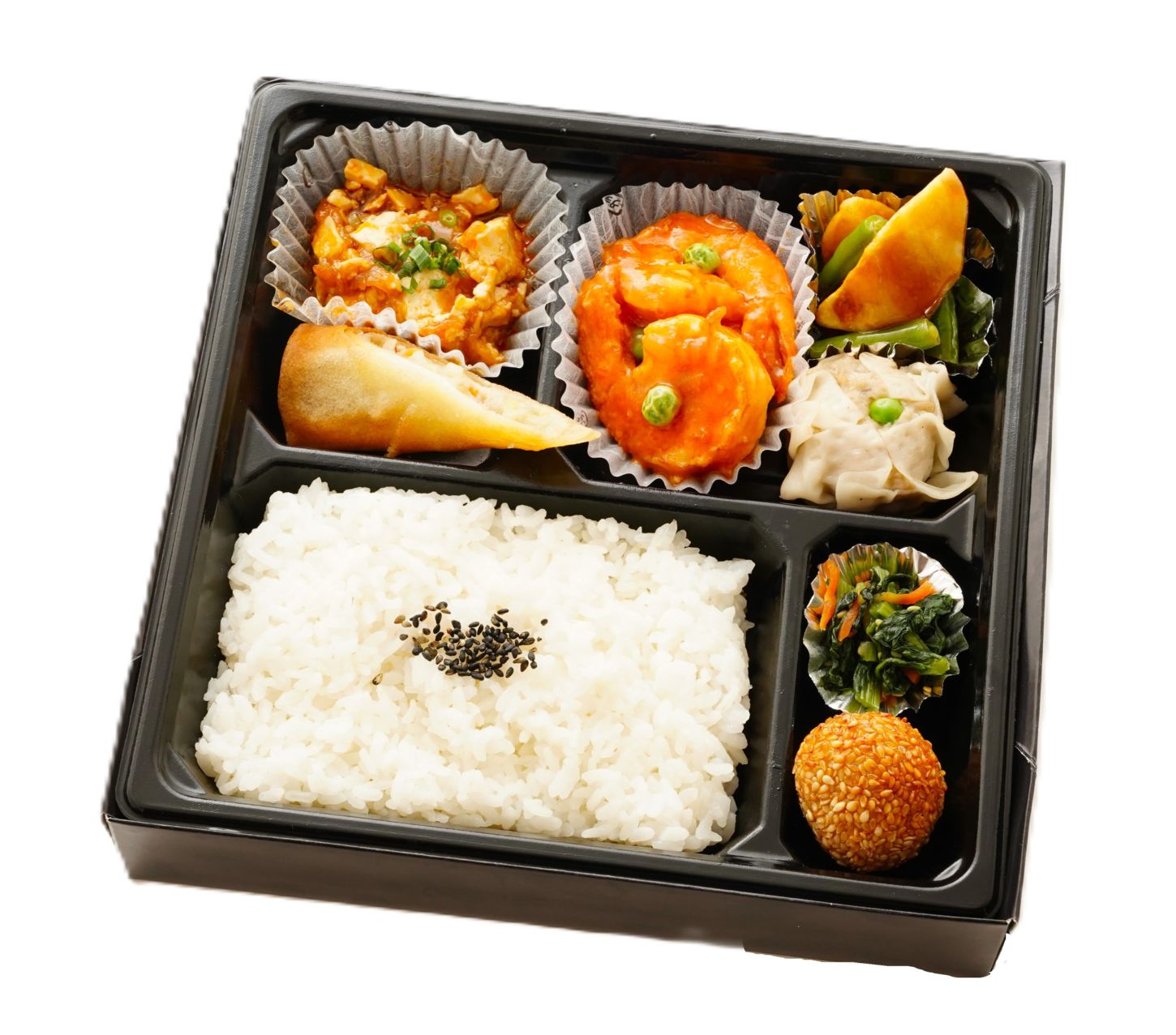 海老チリ中華弁当