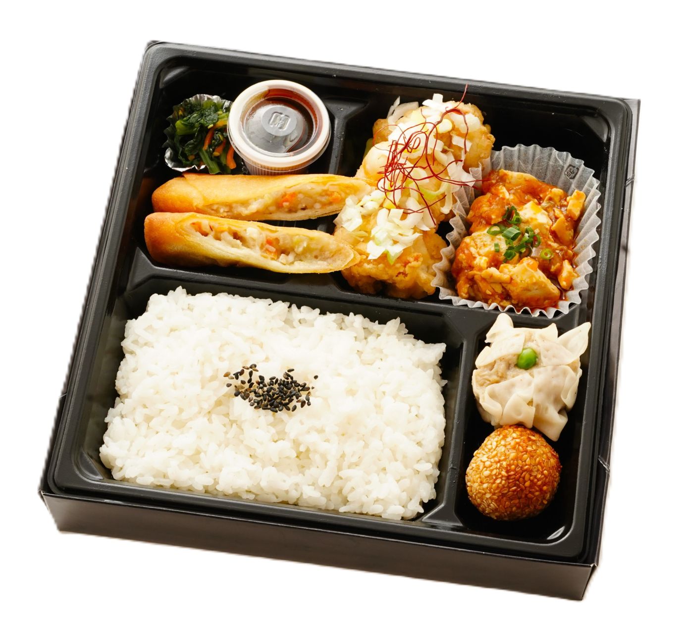 油淋鶏中華弁当