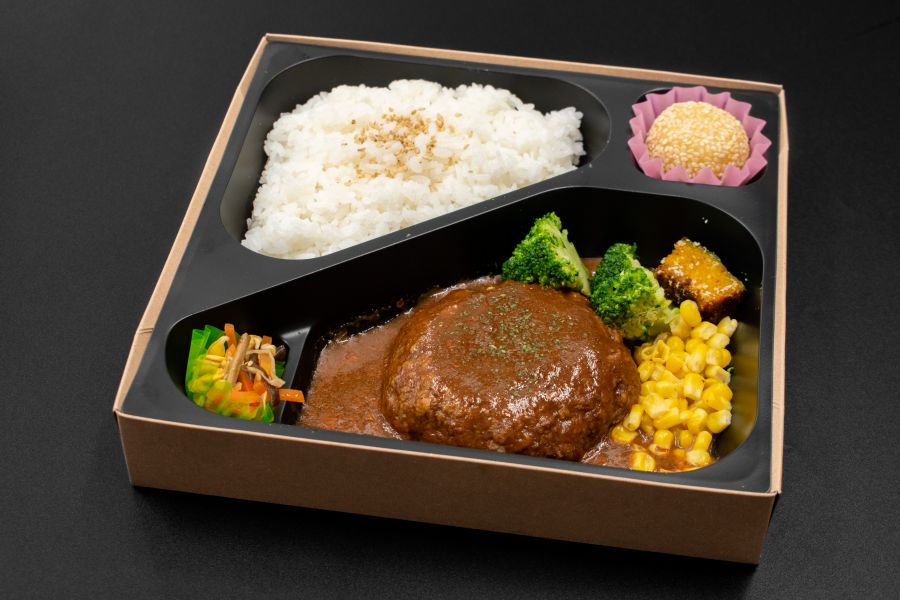 デミグラスソースハンバーグ弁当