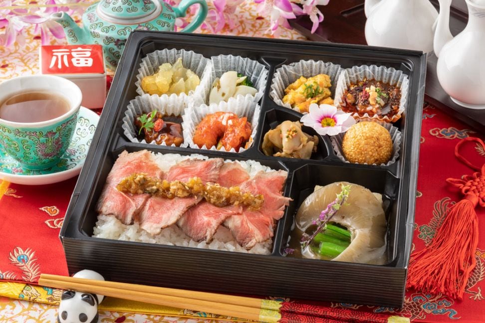 フカヒレ＆ローストビーフ弁当