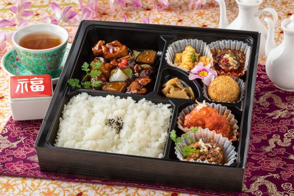 特パンダ弁当（香醋酢豚）