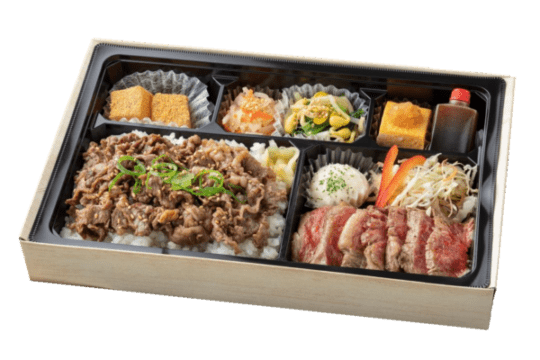 国産牛焼肉＆カイノミ弁当（希少部位）