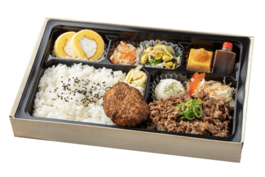 国産牛焼肉＆ハンバーグ弁当