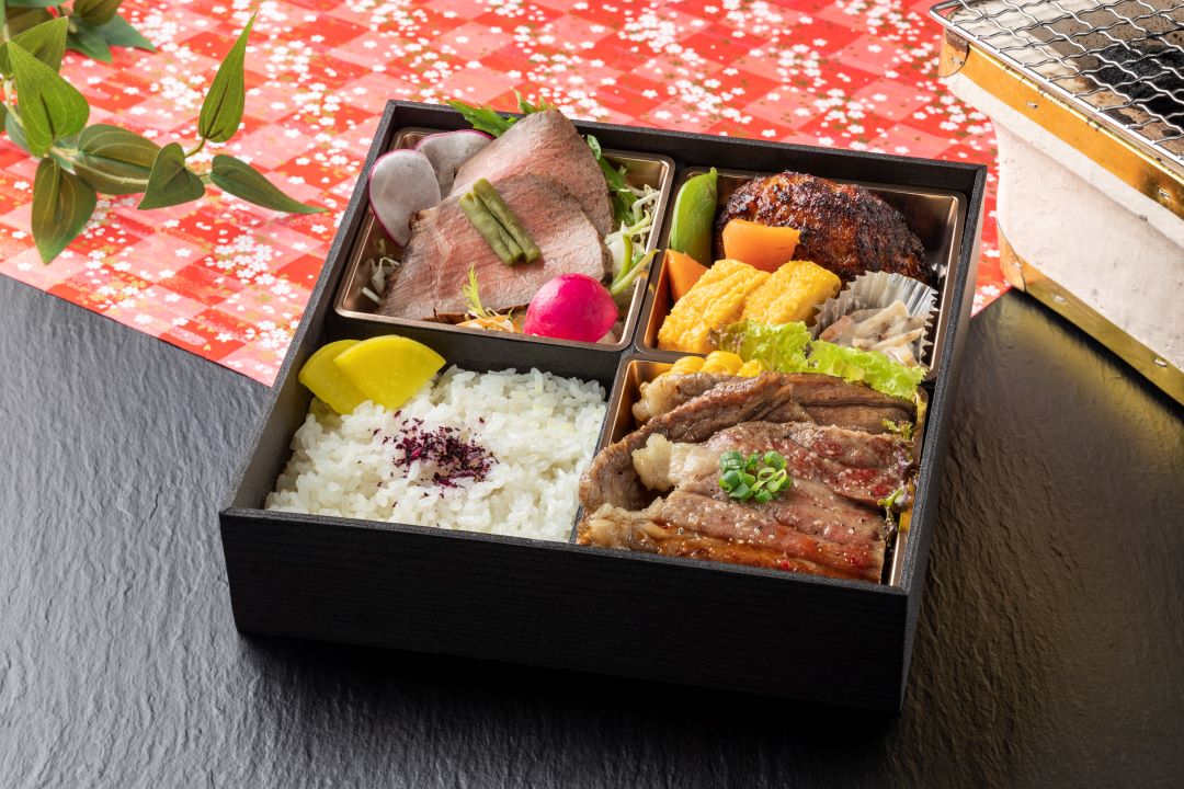 A5黒毛和牛さっぱり特上イチボ弁当