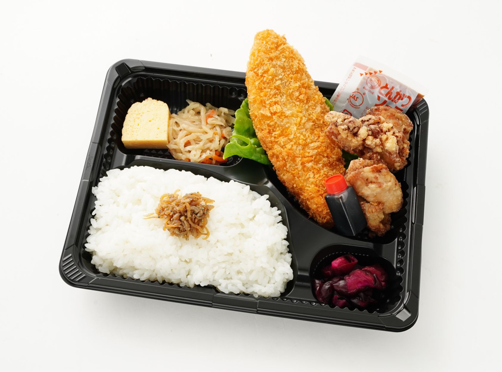 唐揚げ&白身フライ弁当