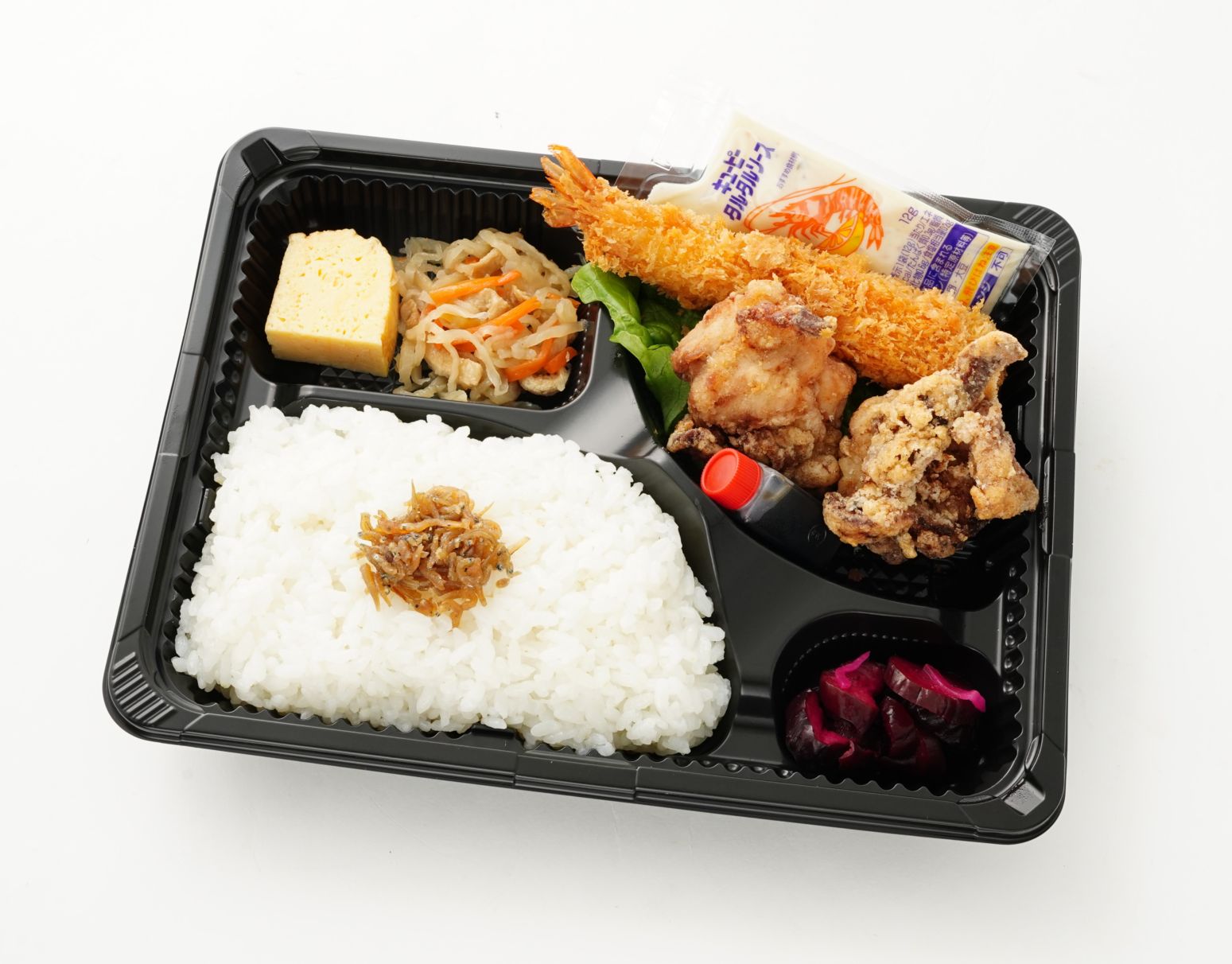 唐揚げ&海老フライ弁当