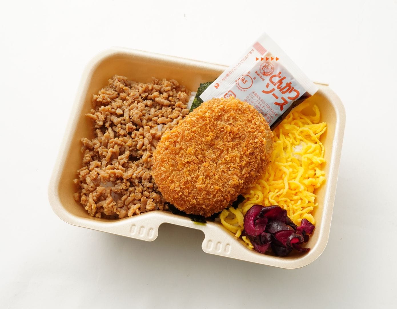 鶏そぼろコロッケ飯