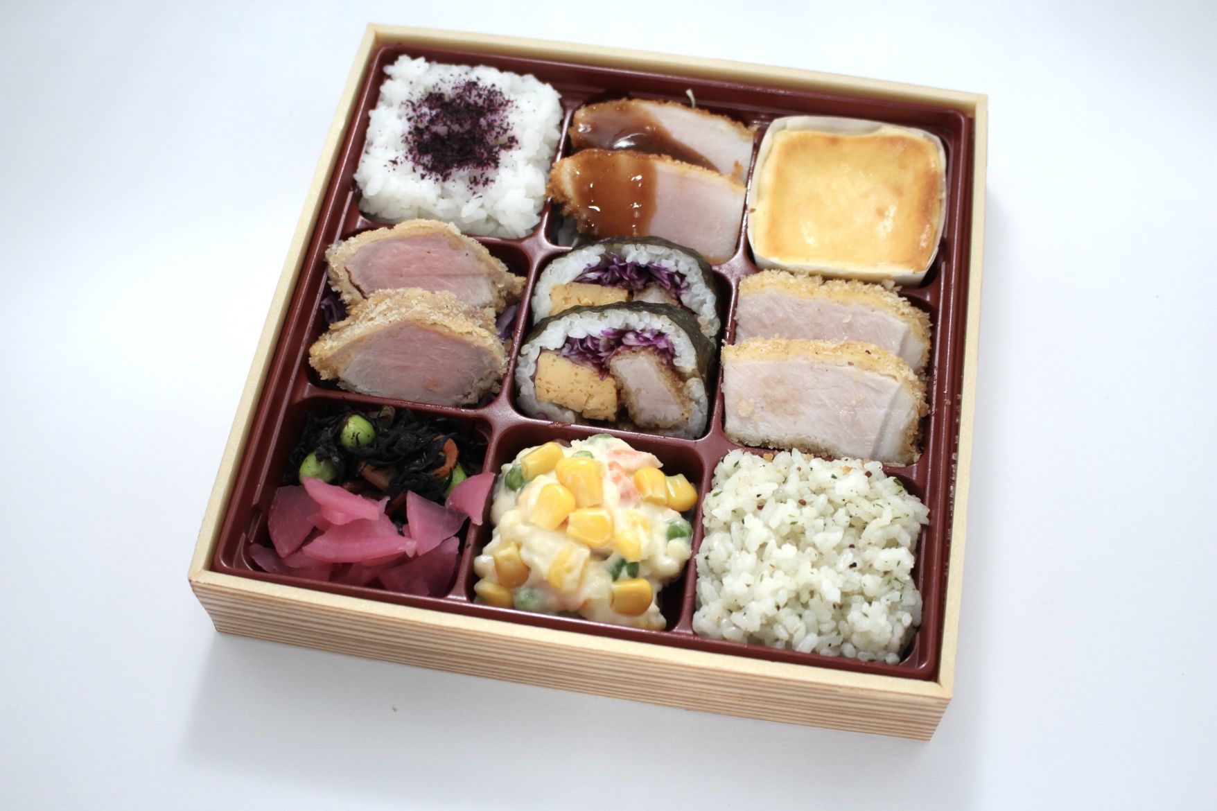 希少部位ヒレ・ロースカツ食べ比べ弁当