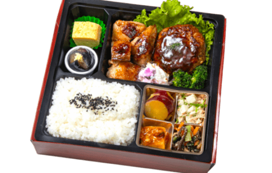 厳選 グリルチキン＆ハンバーグ御膳