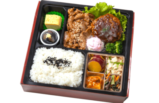 厳選 焼肉＆ハンバーグ御膳