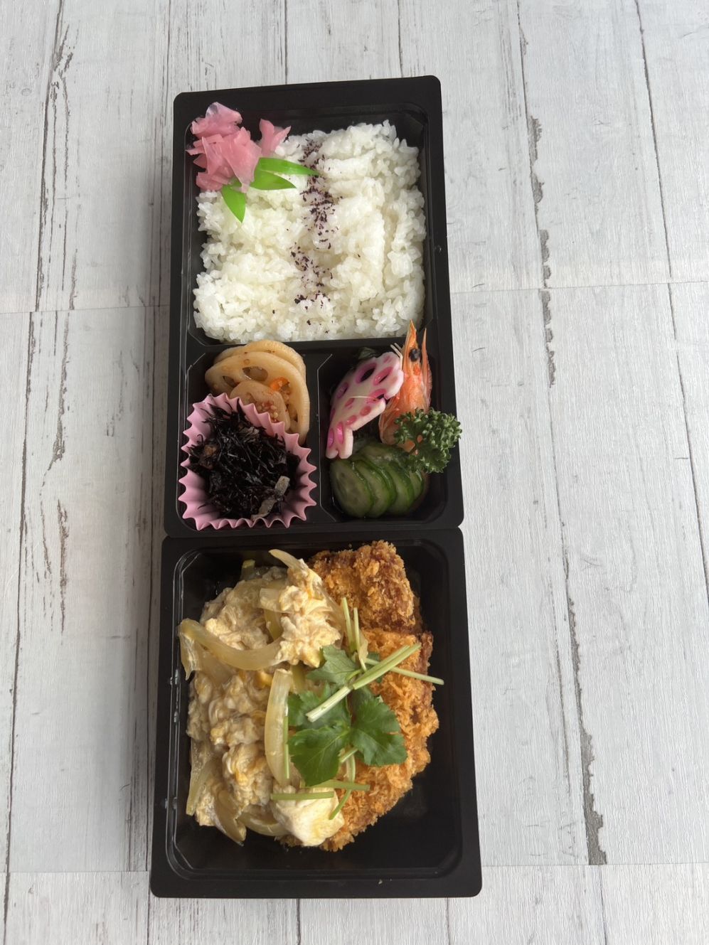 やわらか豚の卵とじ御膳