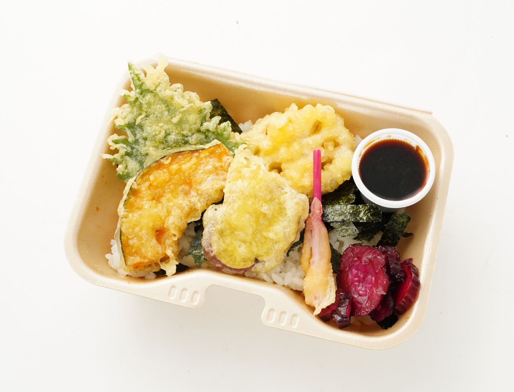 秘伝天タレ付野菜天ぷら飯BOX