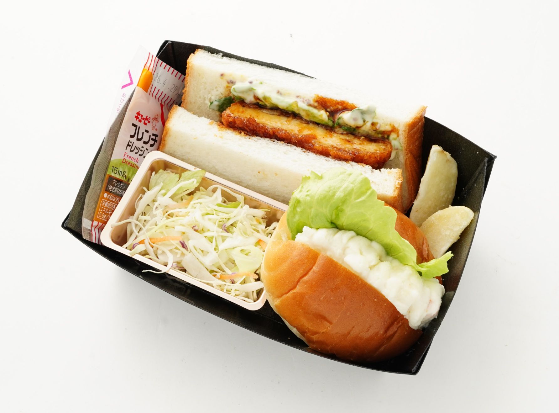 チキンカツサンド＆ポテサラロール