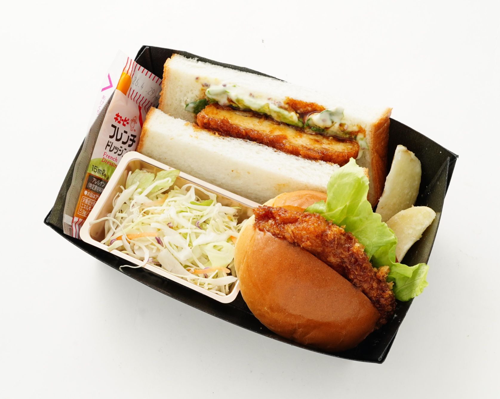 チキンカツサンド＆とんかつロール