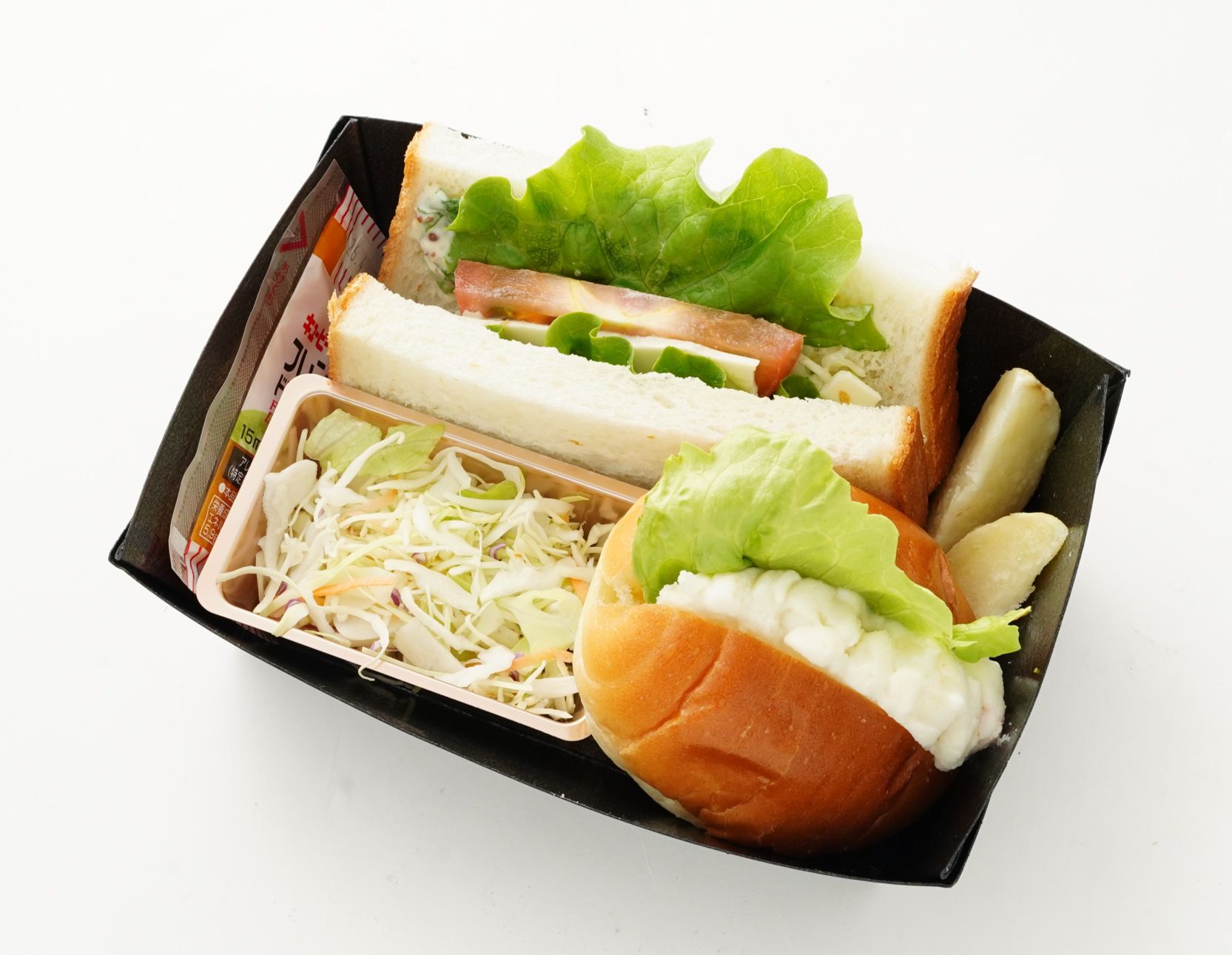 チーズ野菜サンド＆ポテサラロール