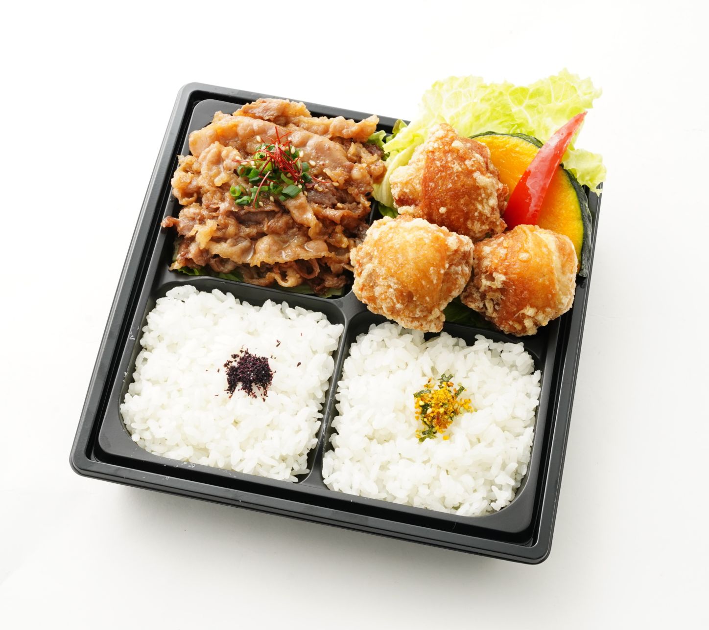牛カルビ＆唐揚げ弁当