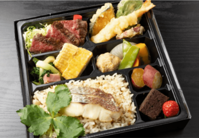 自家製鯛めし弁当