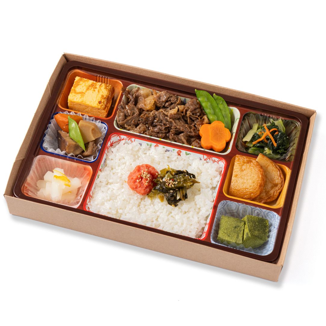 牛すき焼きの彩り幕の内