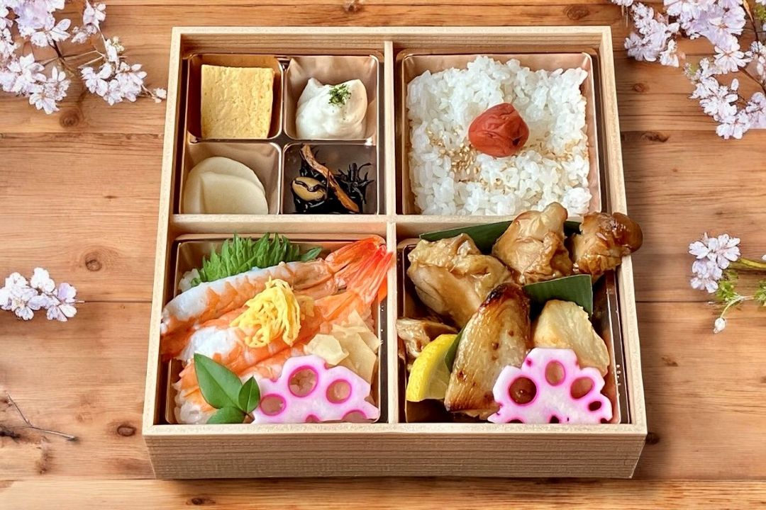 【2026春弁当】海老ちらしの彩り御膳※3月1日～5月末迄のご注文分