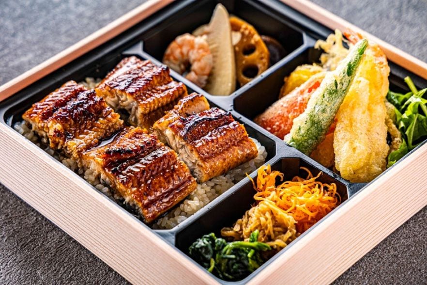 うな重天麩羅御膳