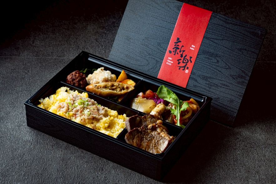 蟹炒飯と熟成牛オイスター炒め御膳