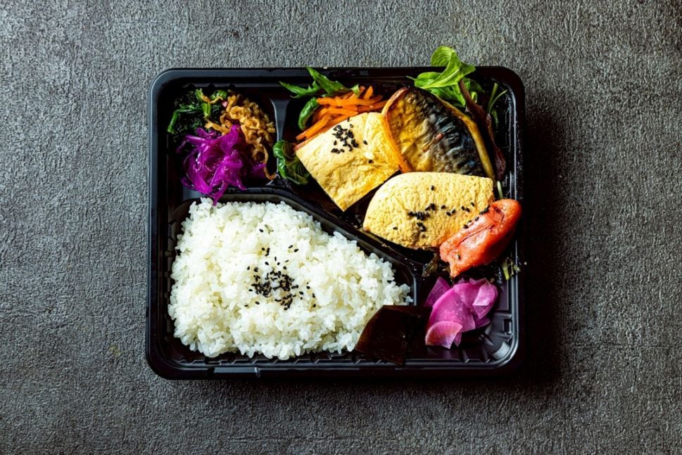 焼き鯖・明太・だし巻き弁当