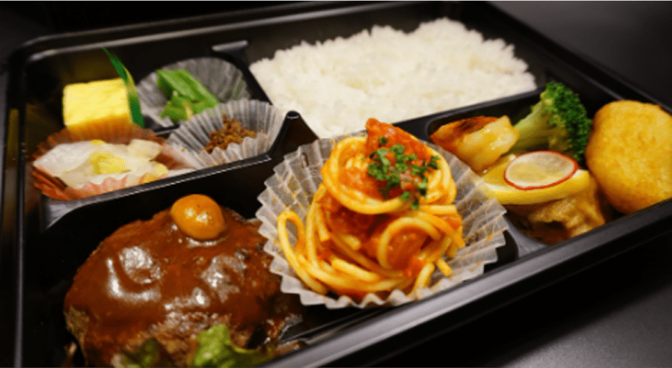 霜降りハンバーグ弁当
