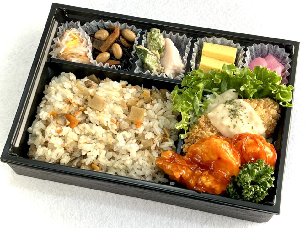 【エビチリ御膳】混ぜご飯