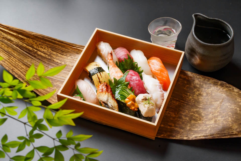 豪華特上にぎり寿司(12貫)(一段)