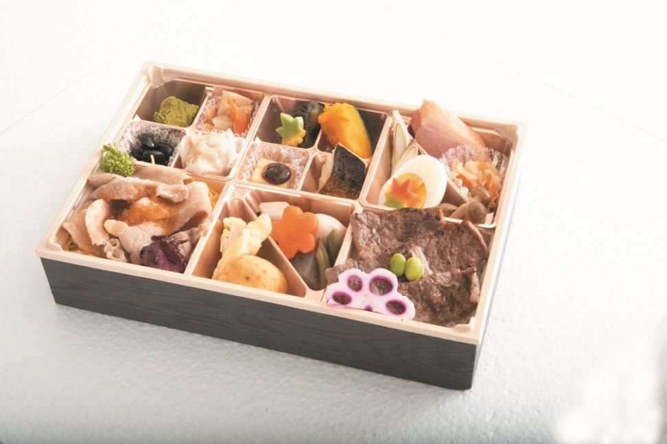 豚しゃぶと牛ロースステーキ弁当